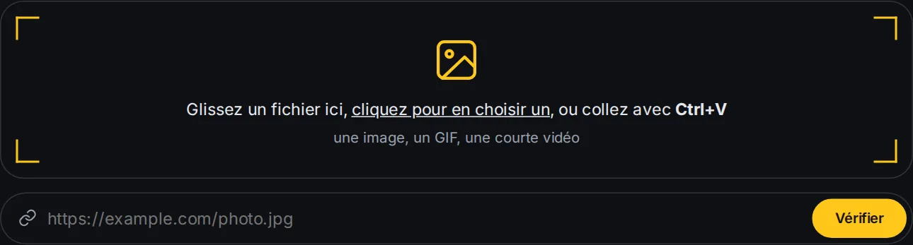 Le formulaire d’envoi
